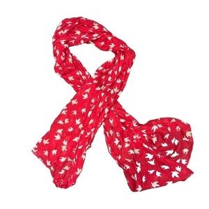 American eagle deep pink scarf